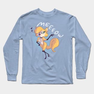 Mehitabel the alley cat Long Sleeve T-Shirt